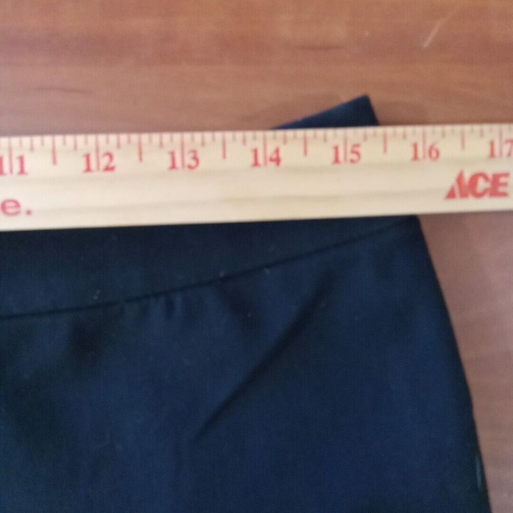 Black Label Chico's Cropped Dress Pants Women's Size 0.5 S/6 Black - Picture 8 of 15